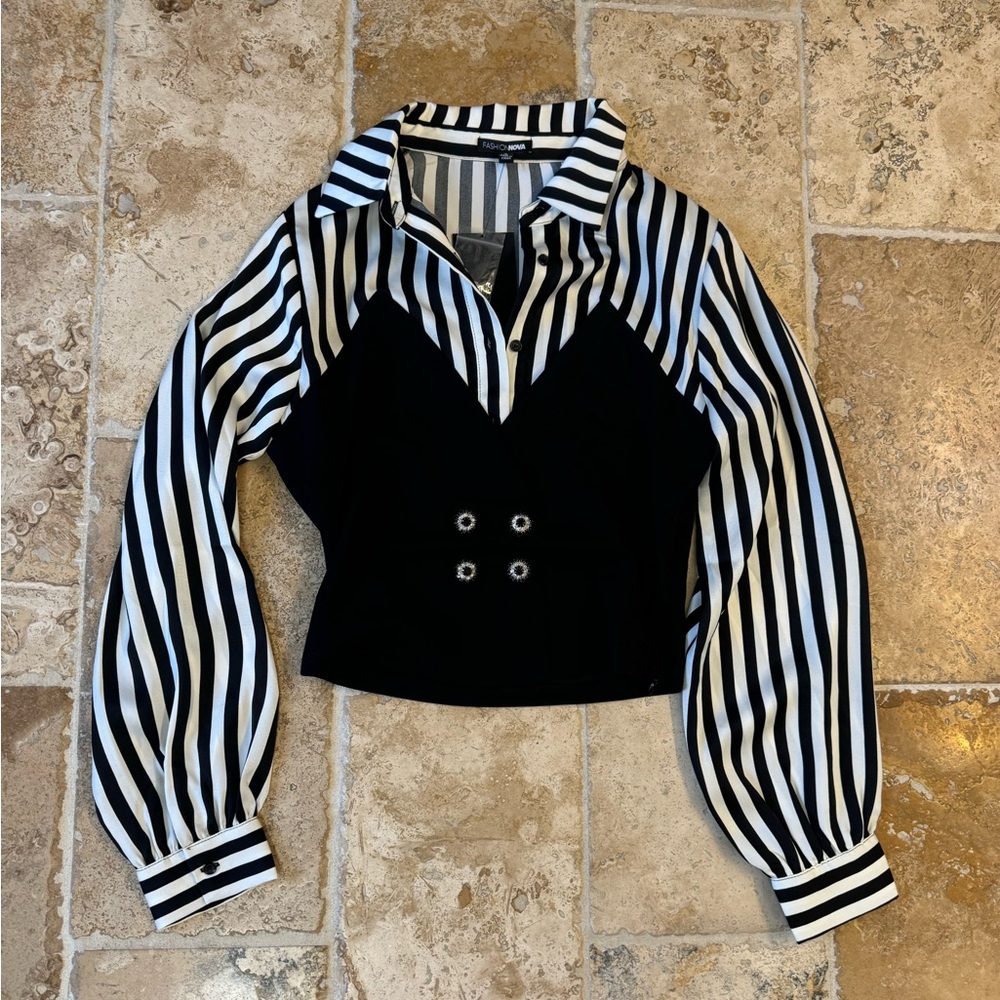 Fashion nova top blouse